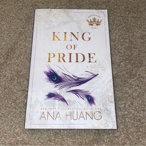 'King of Pride' Book - Purple and Gold Cover